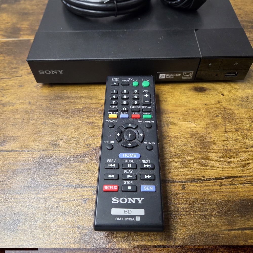 Sony BDP-BX370 Streaming Blu Ray Player Built-in WI FI True HD/DTS DVD Upscaling - Picture 8 of 8